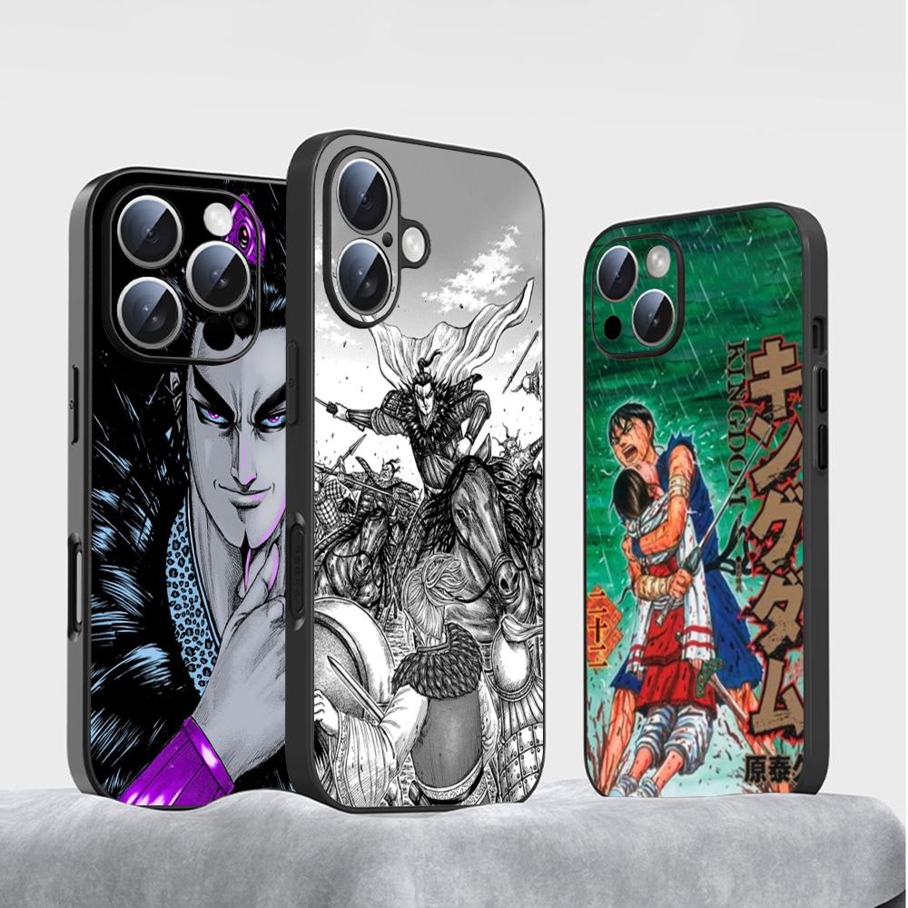 Phone Cases Iphone 17 - Capa de Celular Kingdom Manga Kanki