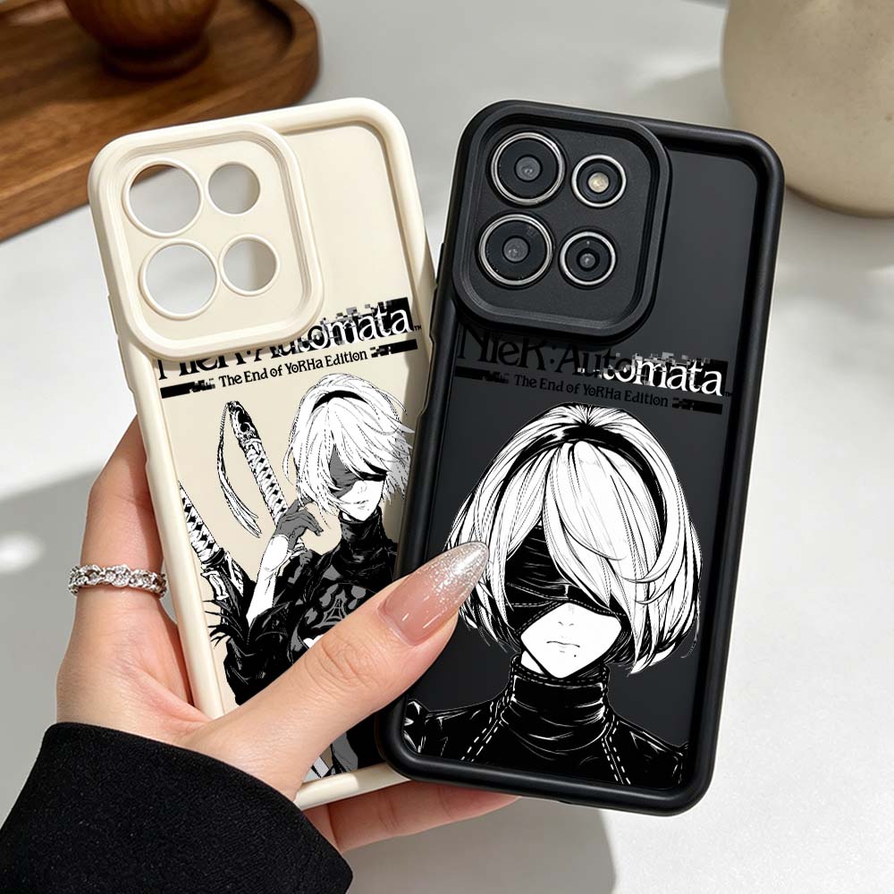 Phone Cases Silicone - Capa de Silicone NieR Automata Anime