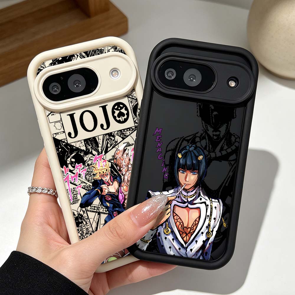 Google Pixel 9 Pro - Capa de Silicone JOJO Handsome para