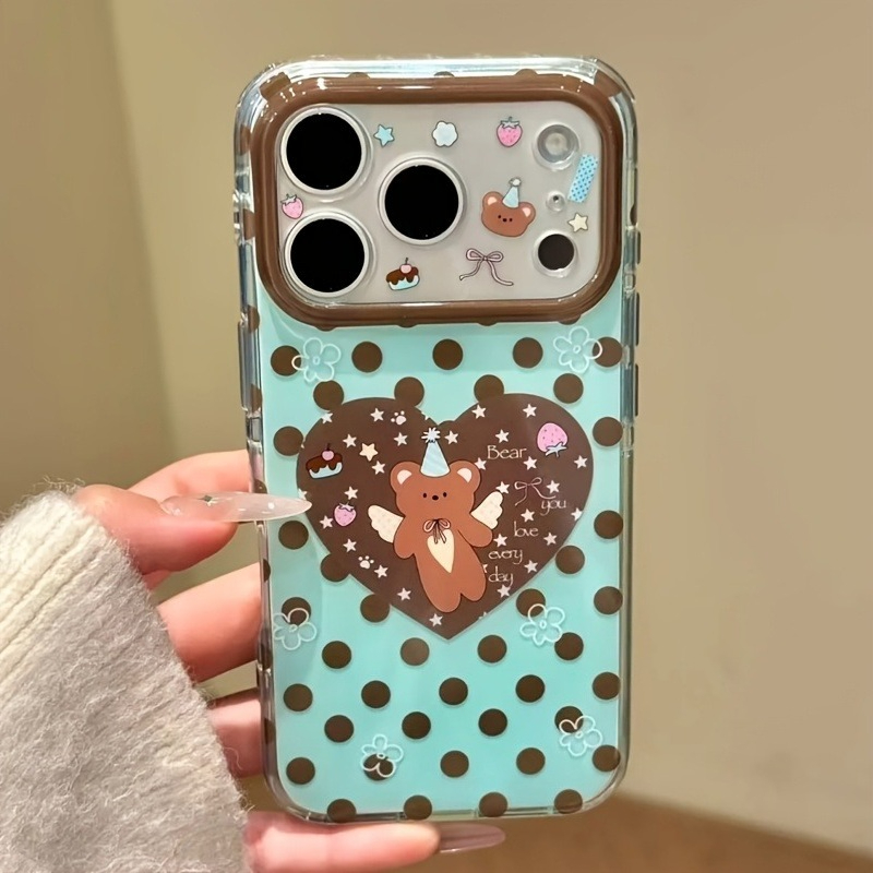 Phone Cases Brown - Capa Protetora Antichoque Marrom com Estampa