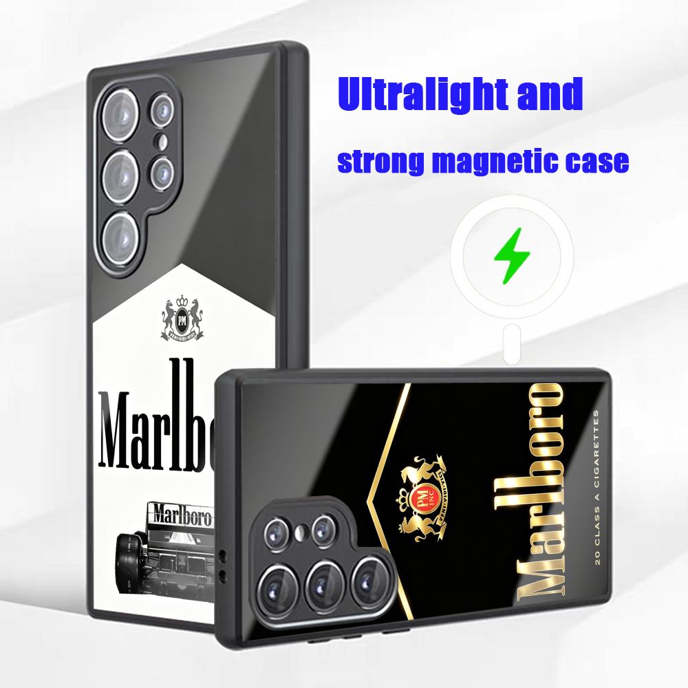 Phone Cases Brands - Capa Magnética de Vidro Hot Brand