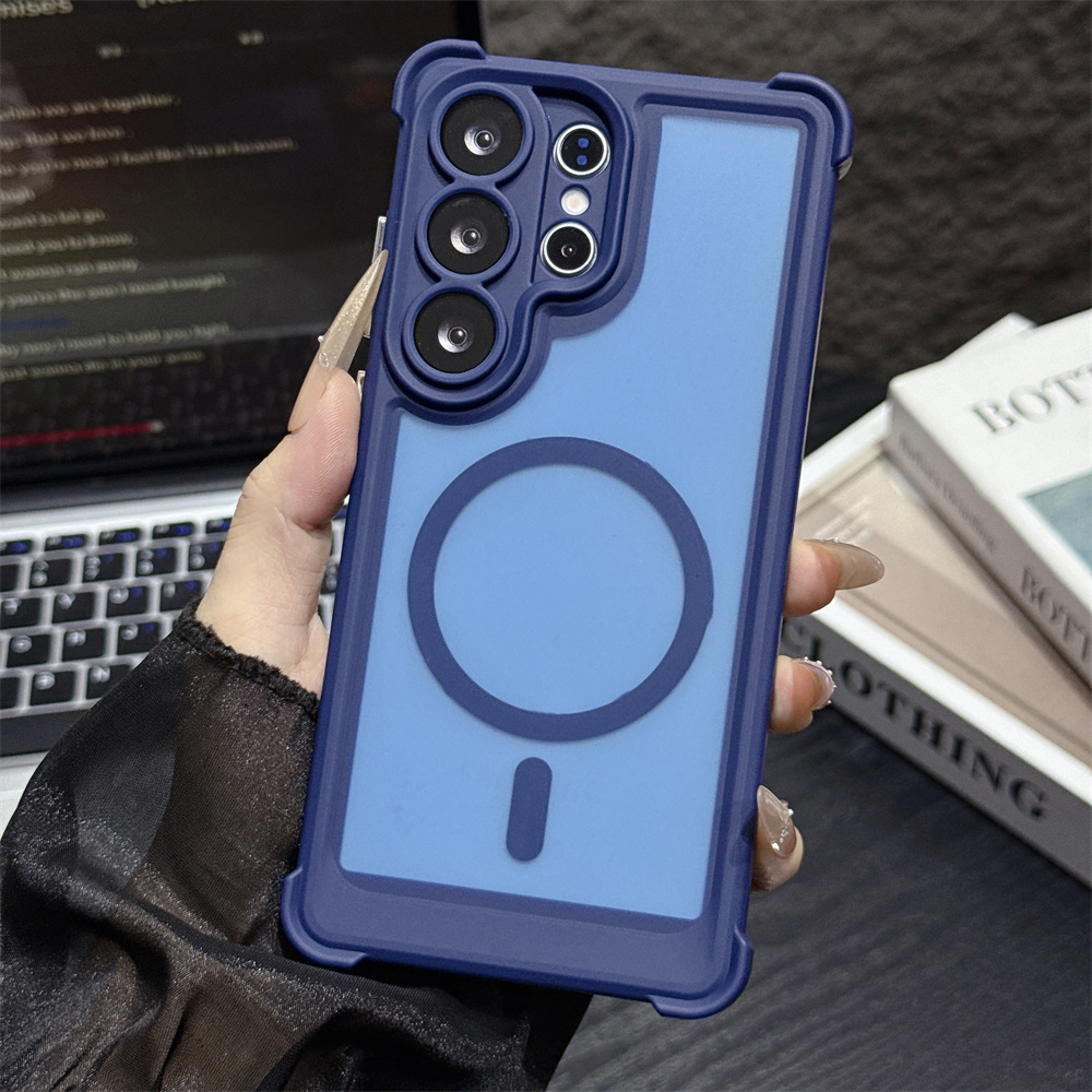 Matte Frosted Case - Capa Magnética Translúcida Fosca à Prova