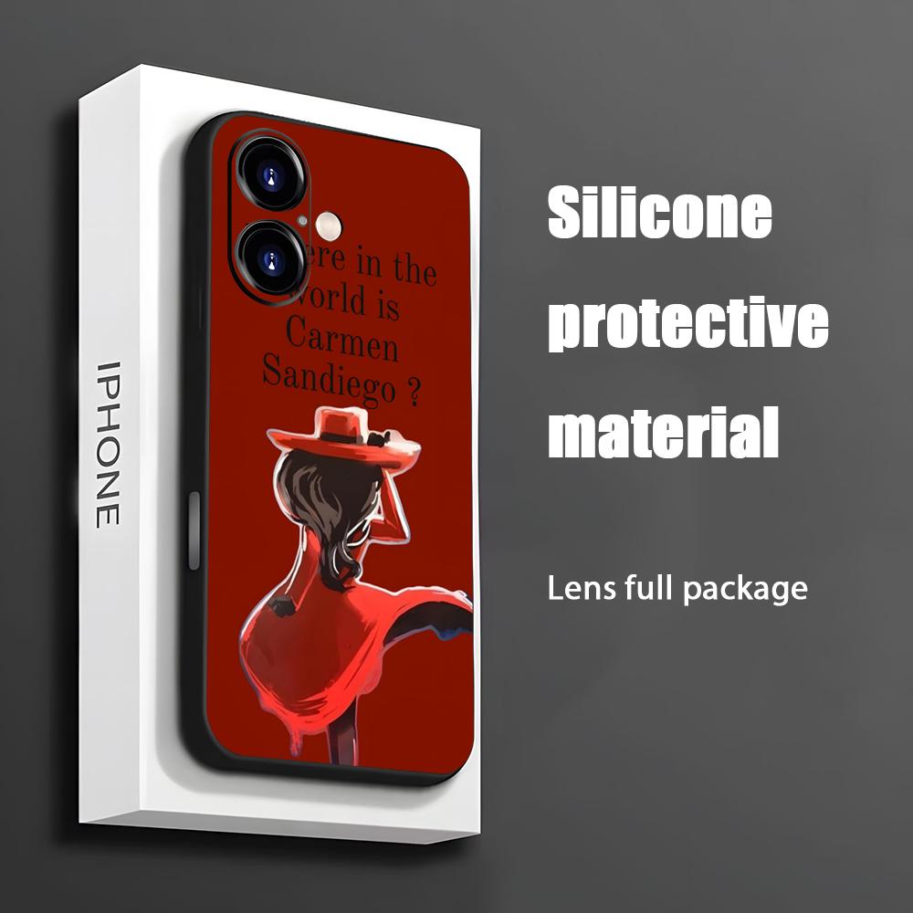 Phone Cases Store - Carmen sandiego capa de telefone de