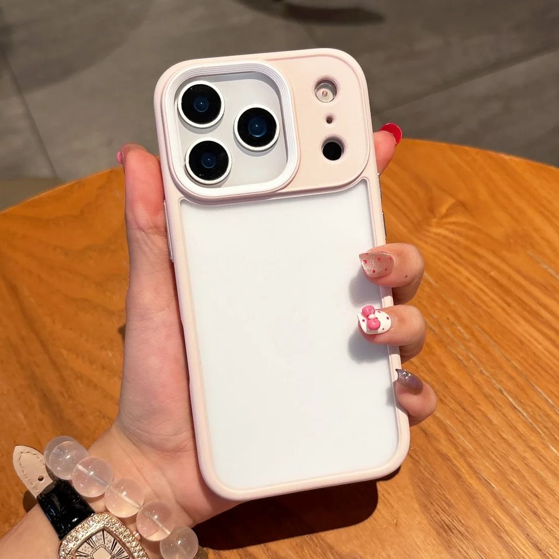 Matte Frosted Case - Luxo fosco claro armadura caso à