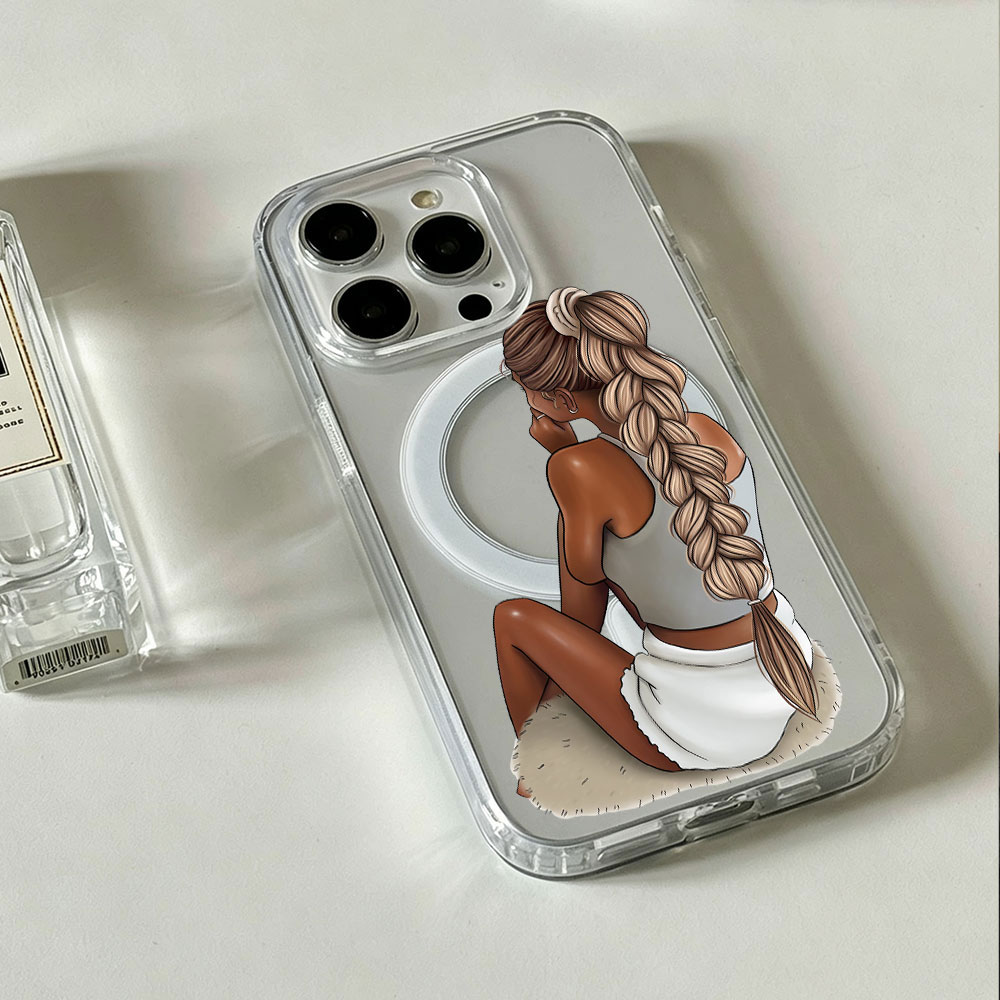 Phone Cases Magsafe - Capa Magnética Transparente MagSafe para iPhone
