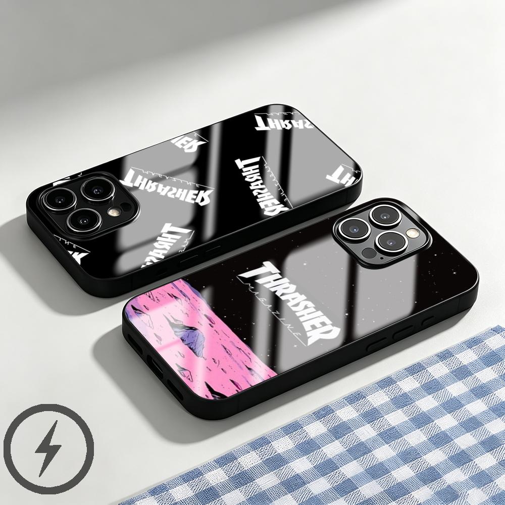Phone Cases Brands - Capa de Telefone THRASHER para iPhone