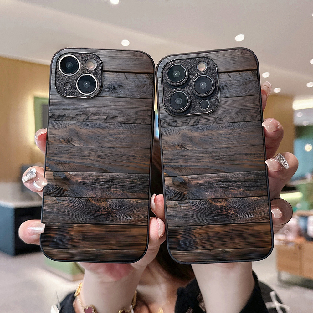 Phone Cases Brown - Capa de celular com padrão de