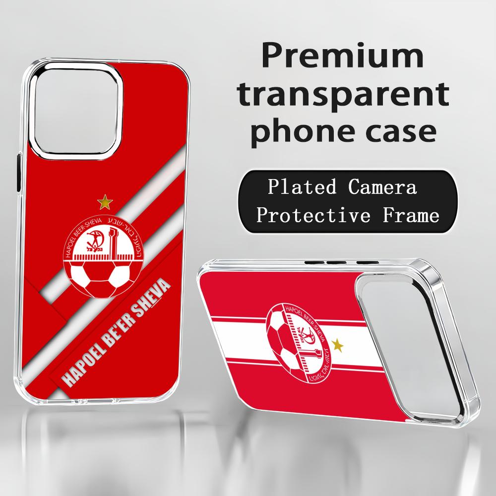 Phone Cases Iphone 17 - Capa de Celular Transparente H-Hapoel Be'er