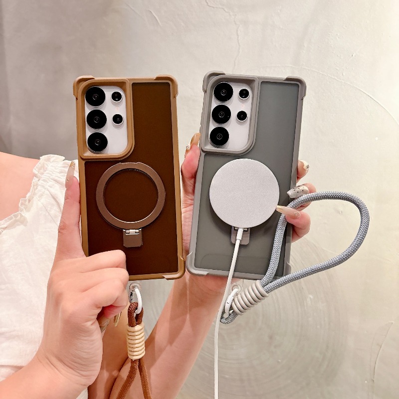 Ring Stand Case - Pulseira de Luxo Compatível com Capa