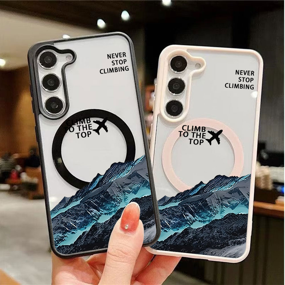 Phone Cases Magsafe - Capa de Telefone Magnética com Citações