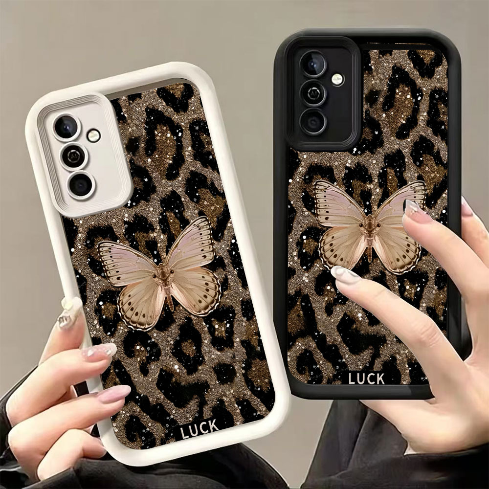 Phone Cases Leopard Print - Capa de Telefone Luxuosa e à