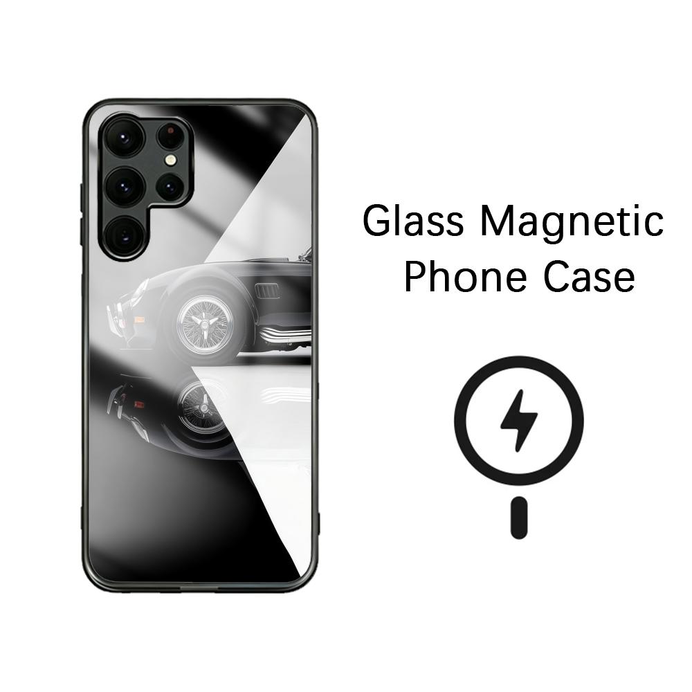 Phone Cases Brands - Capa Magnética de Vidro Hot Brands