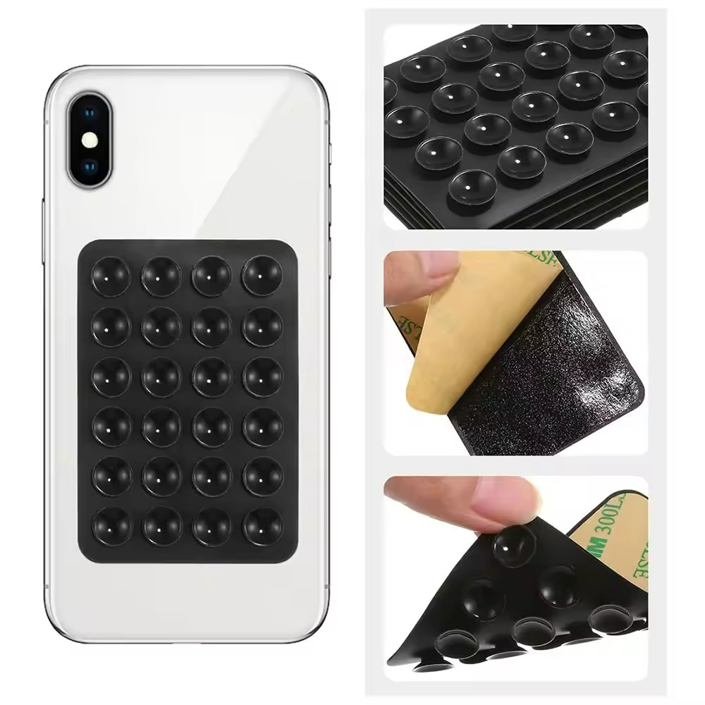 Phone Cases Silicone - Suporte de celular com ventosa de