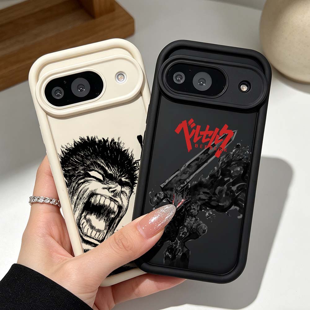 Google Pixel 9 Pro - Capa de silicone Berserk Cool para