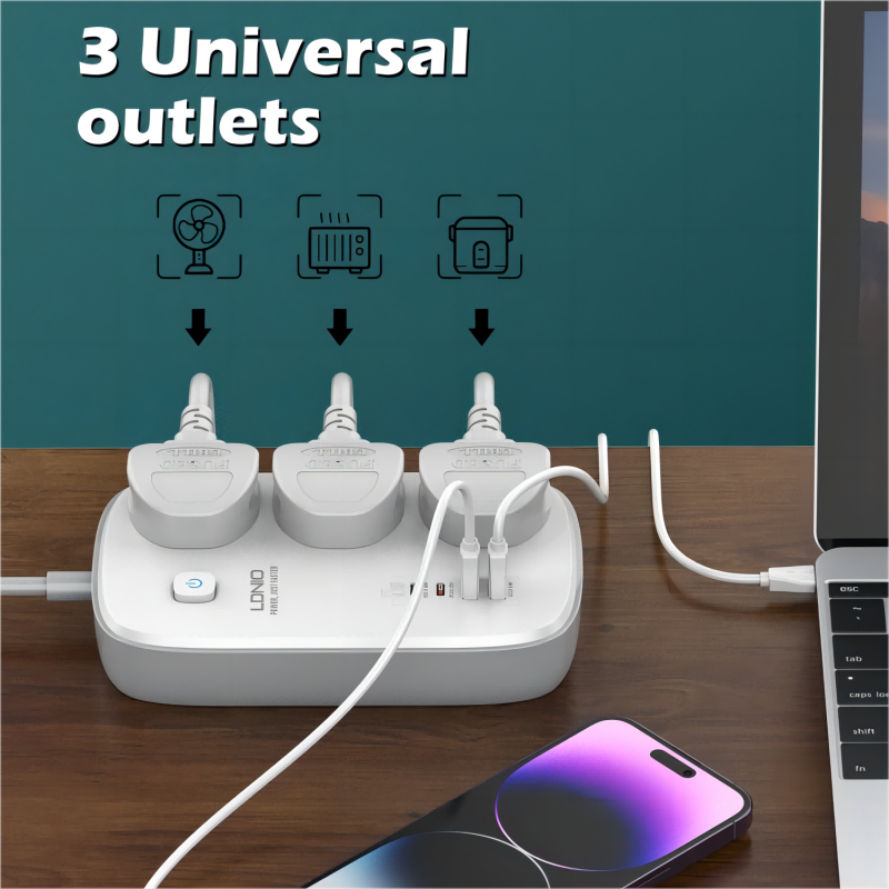 LDNIO Universal Power Strip co - Phone Cases Uk avaliação e preço