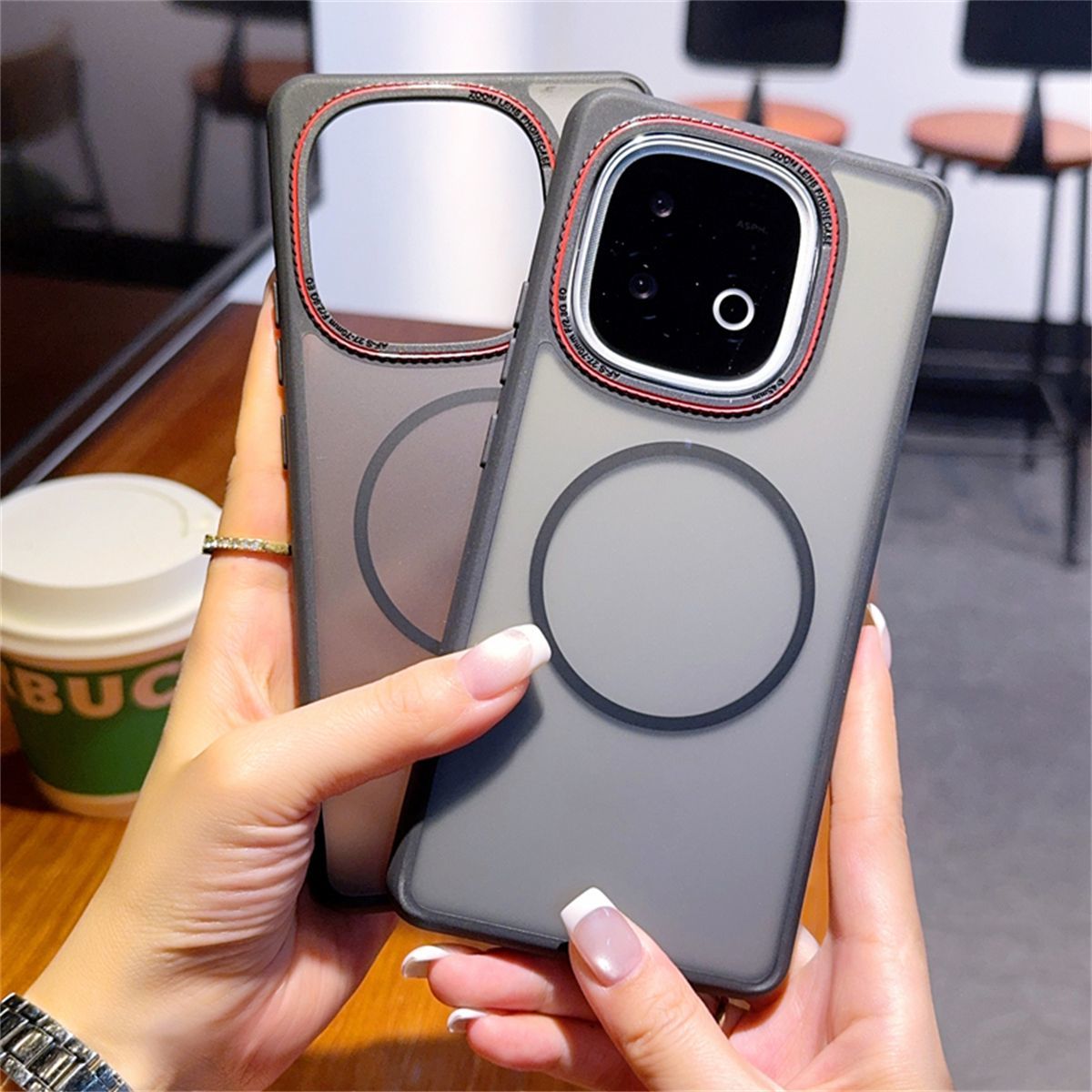 Capa Magnética Fosca de Luxo p - Ring Stand Case avaliação e preço