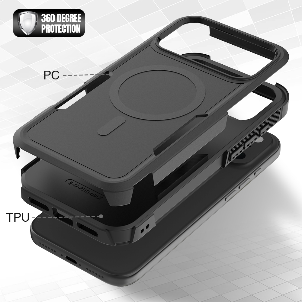 Capa Magnética Premium 2 em 1  - Rugged Armor Case avaliação e preço