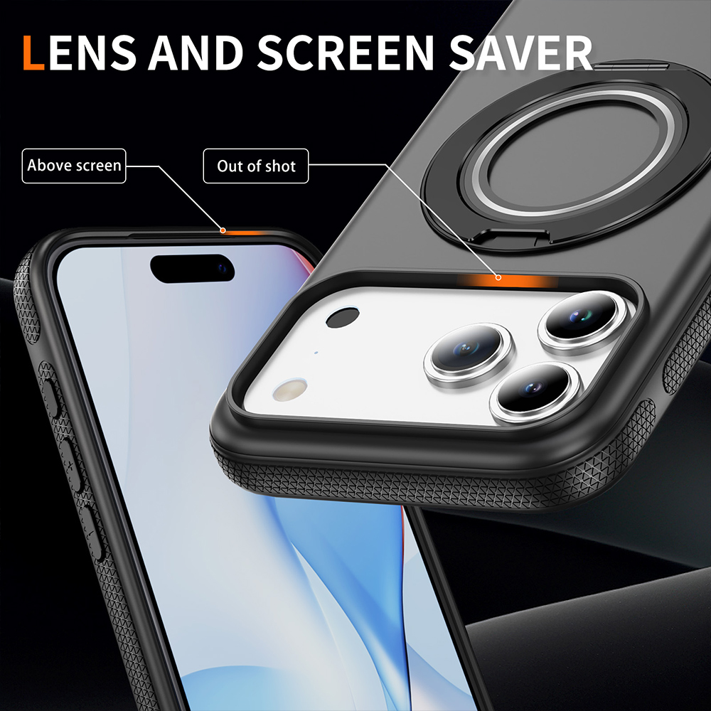 Capa de Telefone em PC Duro Fo - Ring Stand Case avaliação e preço