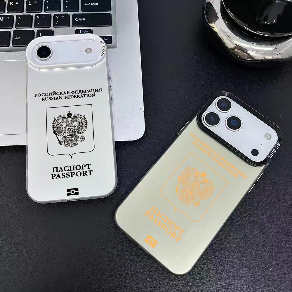 Rússia passaporte design caso  - Phone Cases Store avaliação e preço