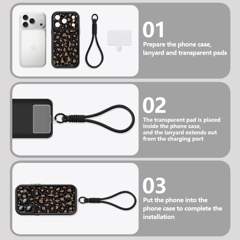 Capa de Telefone com Cordão Es - Phone Cases Brown avaliação e preço