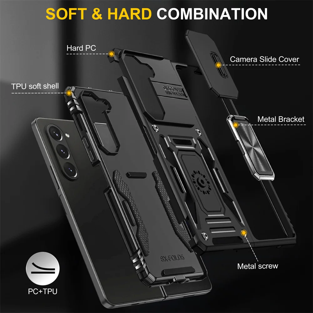 Capa de Telefone com Suporte M - Rugged Armor Case avaliação e preço