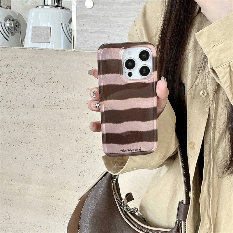 Capa Rígida com Estampa de Lis - Phone Cases Brown avaliação e preço