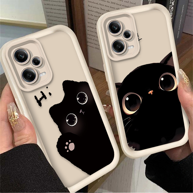 Adorável gato de olhos grandes - Phone Cases Silicone avaliação e preço