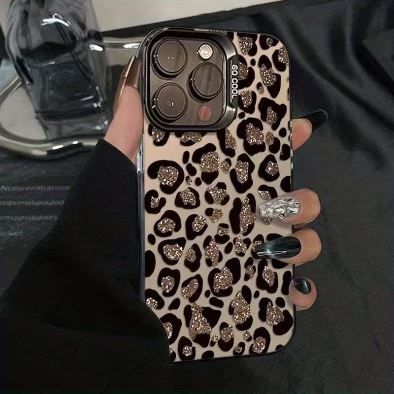 Capa de telefone minimalista e - Phone Cases Leopard Print avaliação e preço