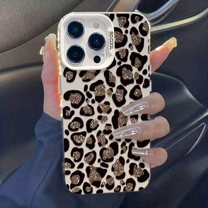 Capa de telefone minimalista e - Phone Cases Leopard Print avaliação e preço