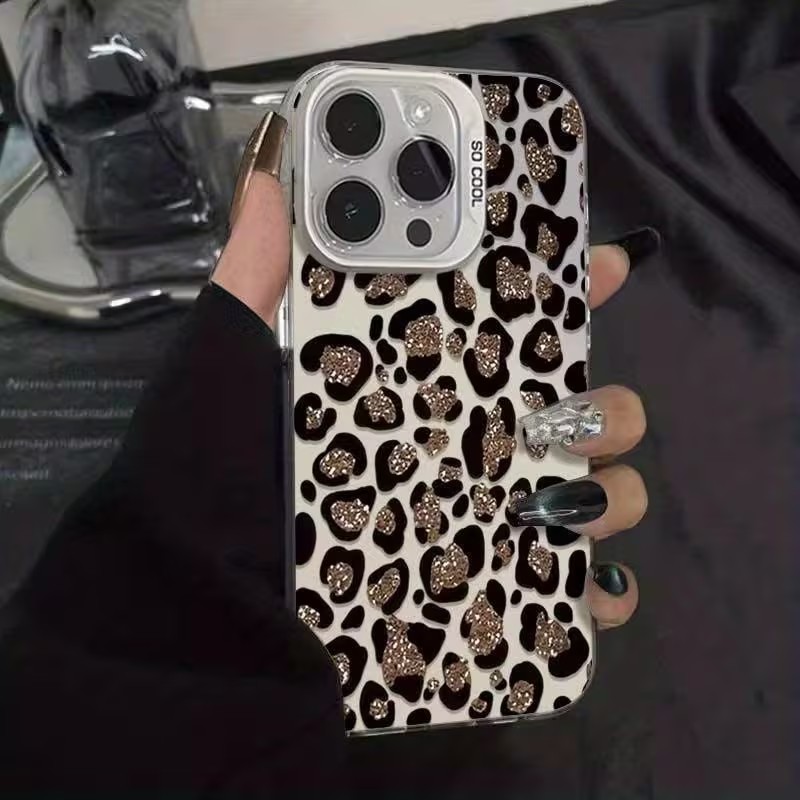 Capa de telefone minimalista e - Phone Cases Leopard Print avaliação e preço