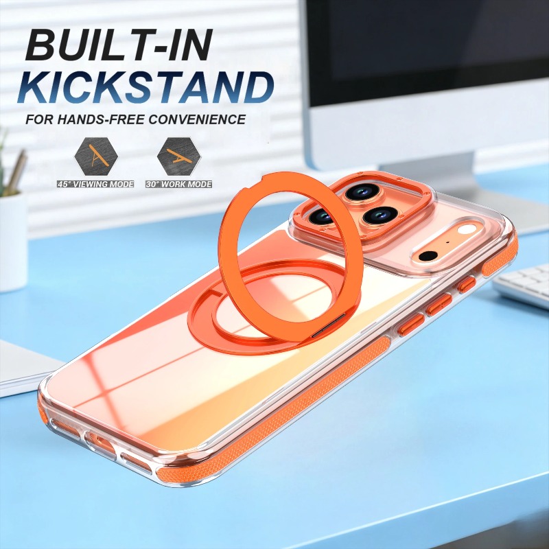Capa Magnética de Luxo com Gra - Ring Stand Case avaliação e preço