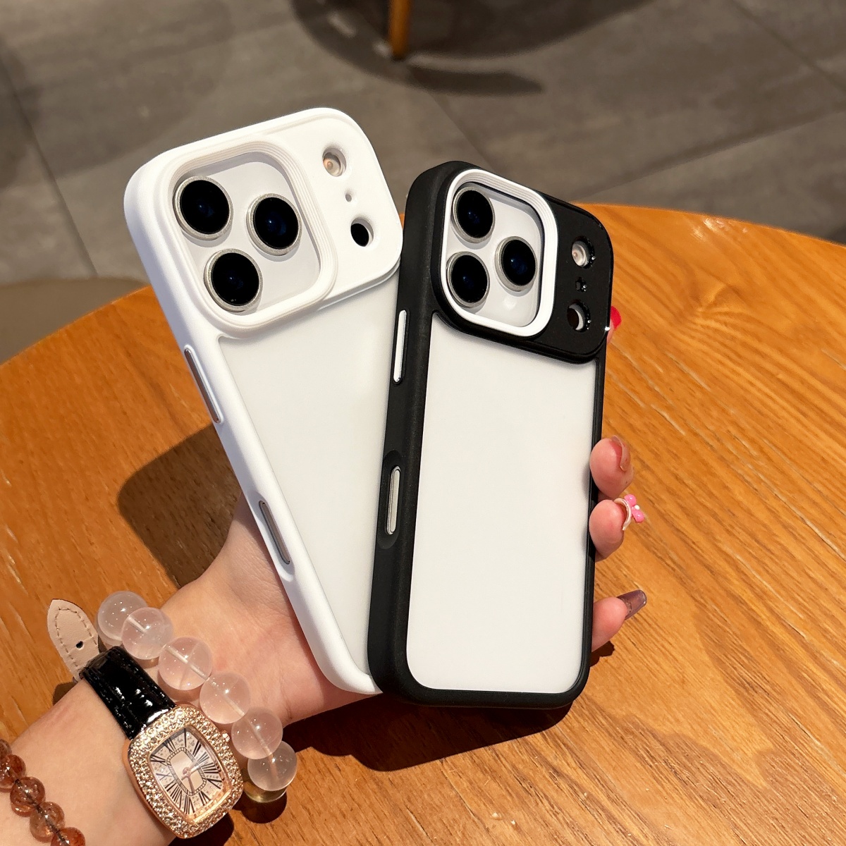 Luxo fosco claro armadura caso - Matte Frosted Case avaliação e preço