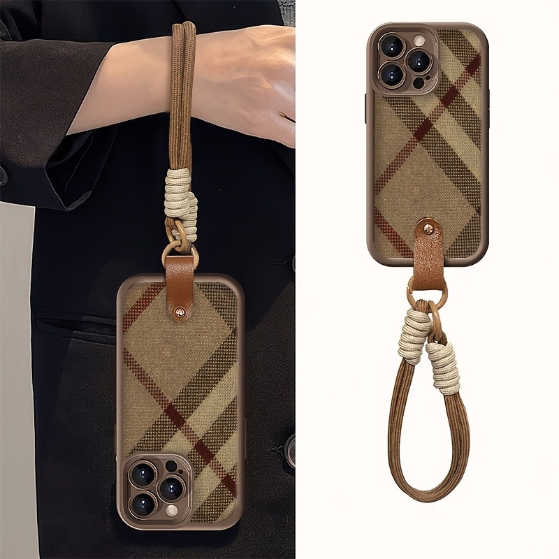 Capa de Telefone com Cordão de - Phone Cases Brown avaliação e preço