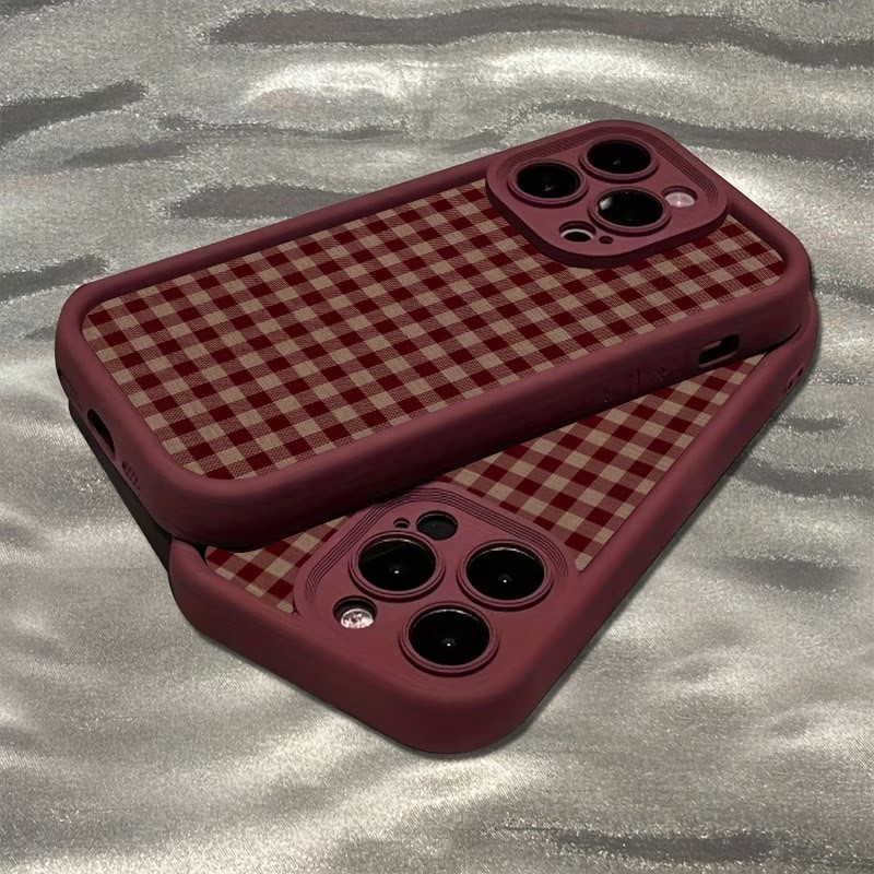 Capa de Celular TPU Xadrez Mar - Phone Cases Brown avaliação e preço