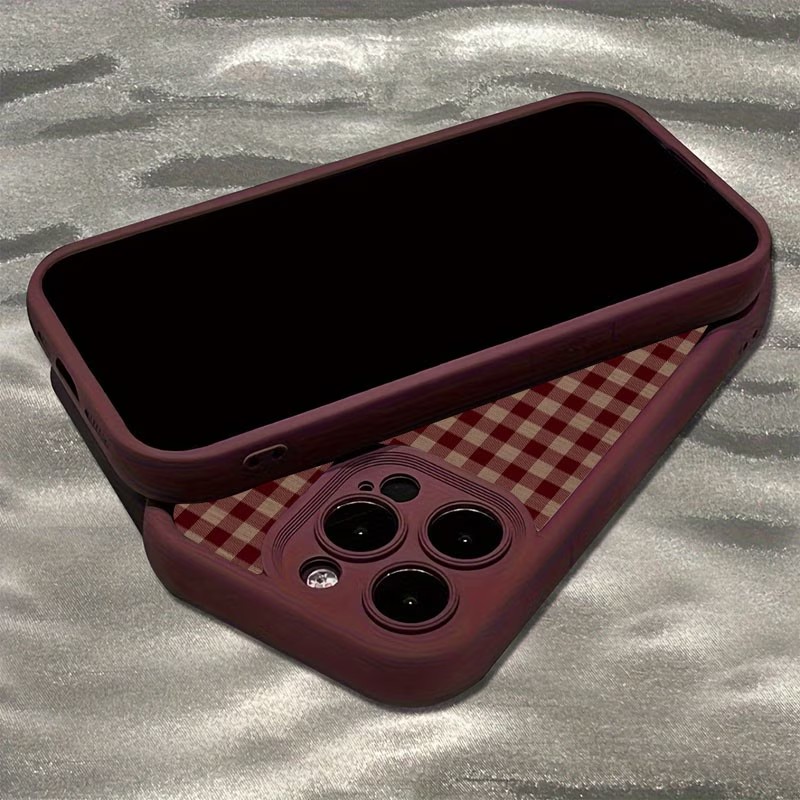 Capa de Celular TPU Xadrez Mar - Phone Cases Brown avaliação e preço