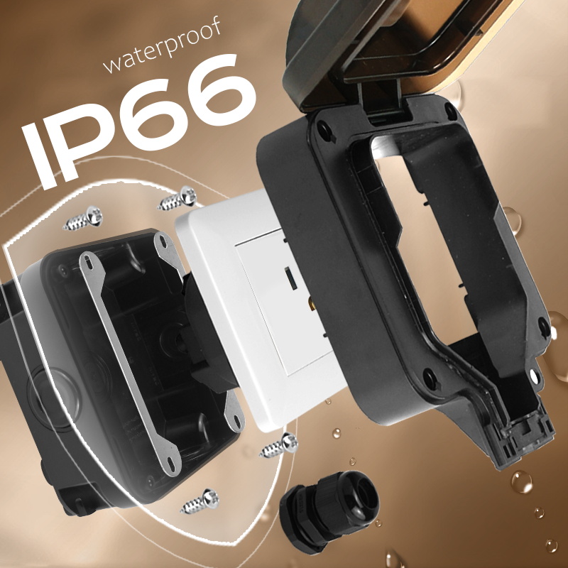 Avoir IP66 parede soquete impe - Phone Cases Uk avaliação e preço