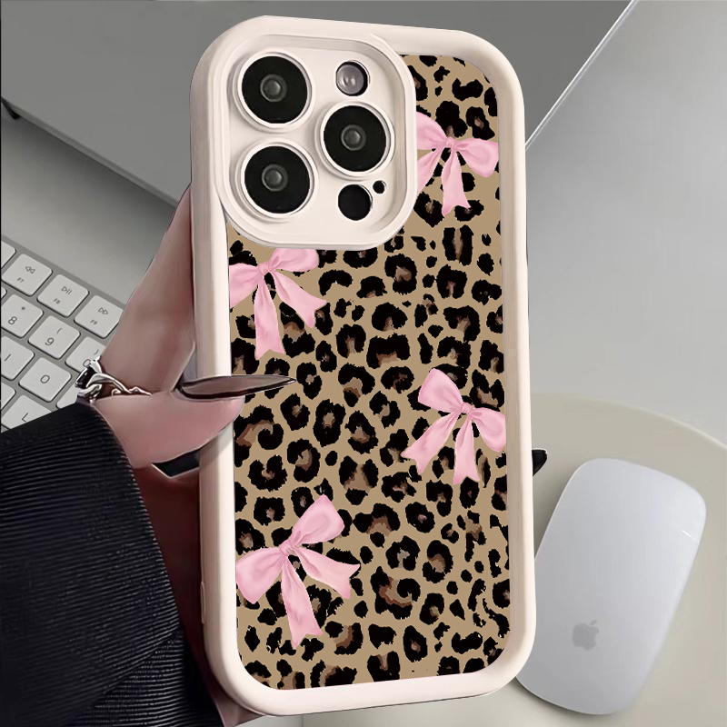 Capa de Telefone Luxuosa com E - Phone Cases Leopard Print avaliação e preço