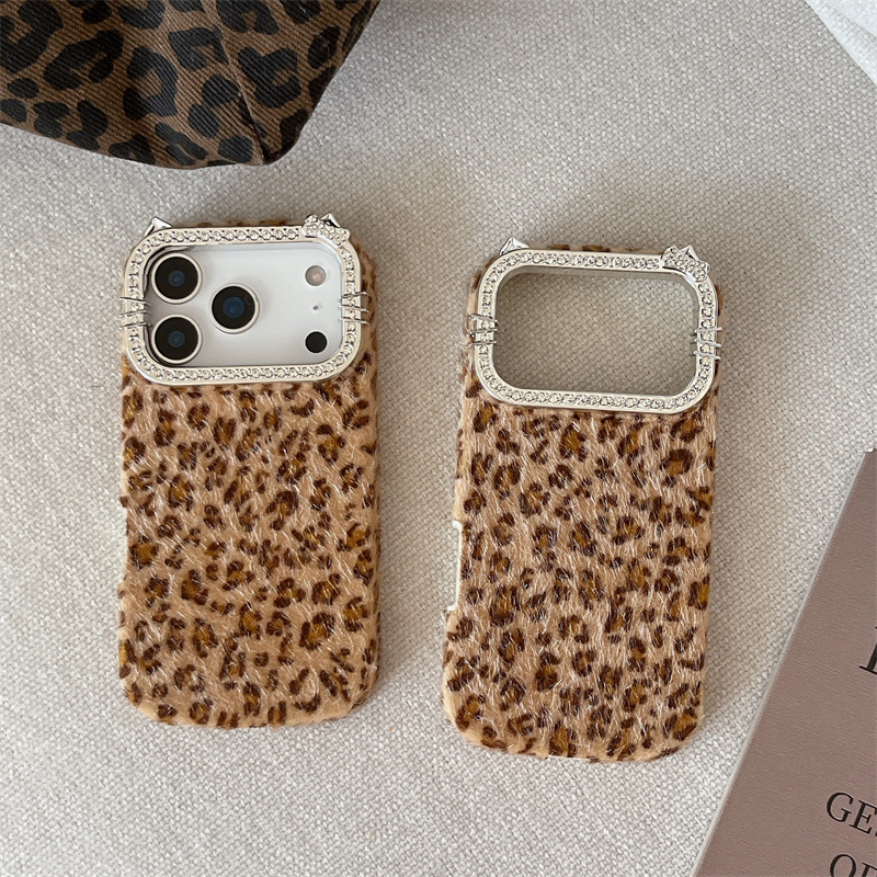 Capa de celular de luxo com es - Phone Cases Leopard Print avaliação e preço