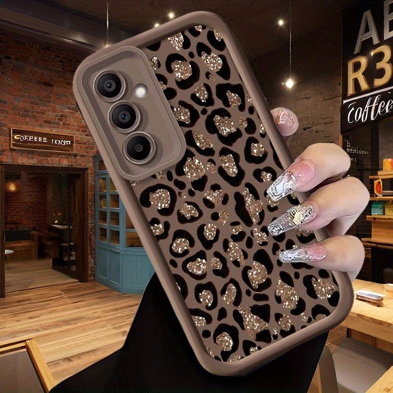 Capa de Silicone com Estampa d - Phone Cases Leopard Print avaliação e preço