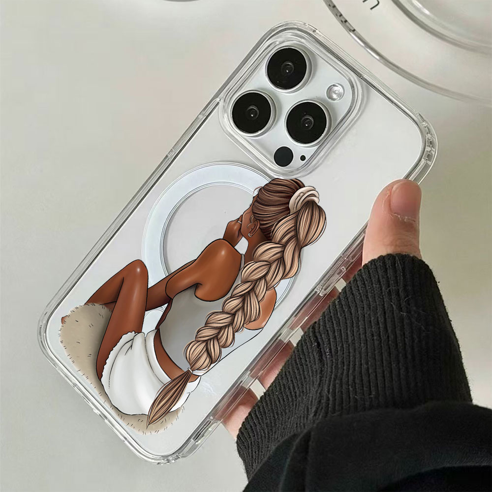 Capa Magnética Transparente Ma - Phone Cases Magsafe avaliação e preço