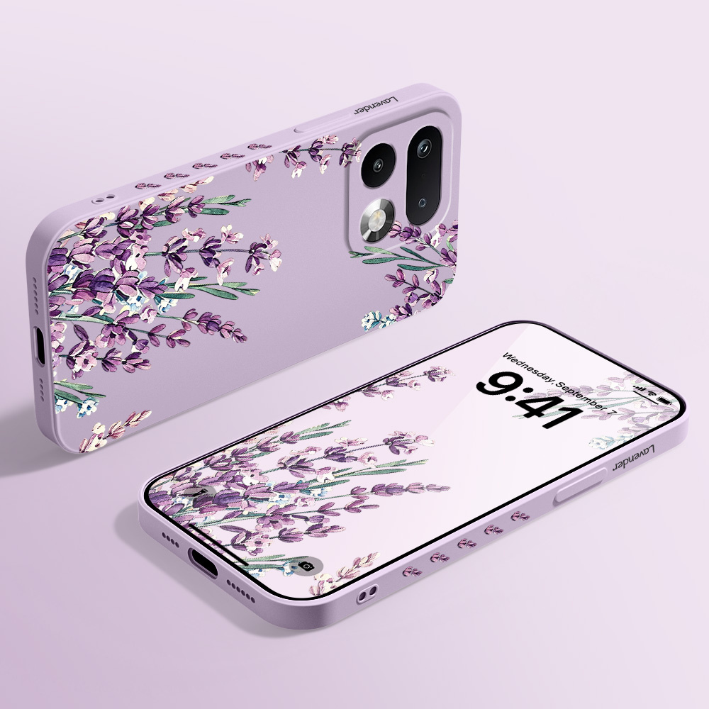 Capa de Telefone Lavender Spri - Phone Cases Silicone avaliação e preço