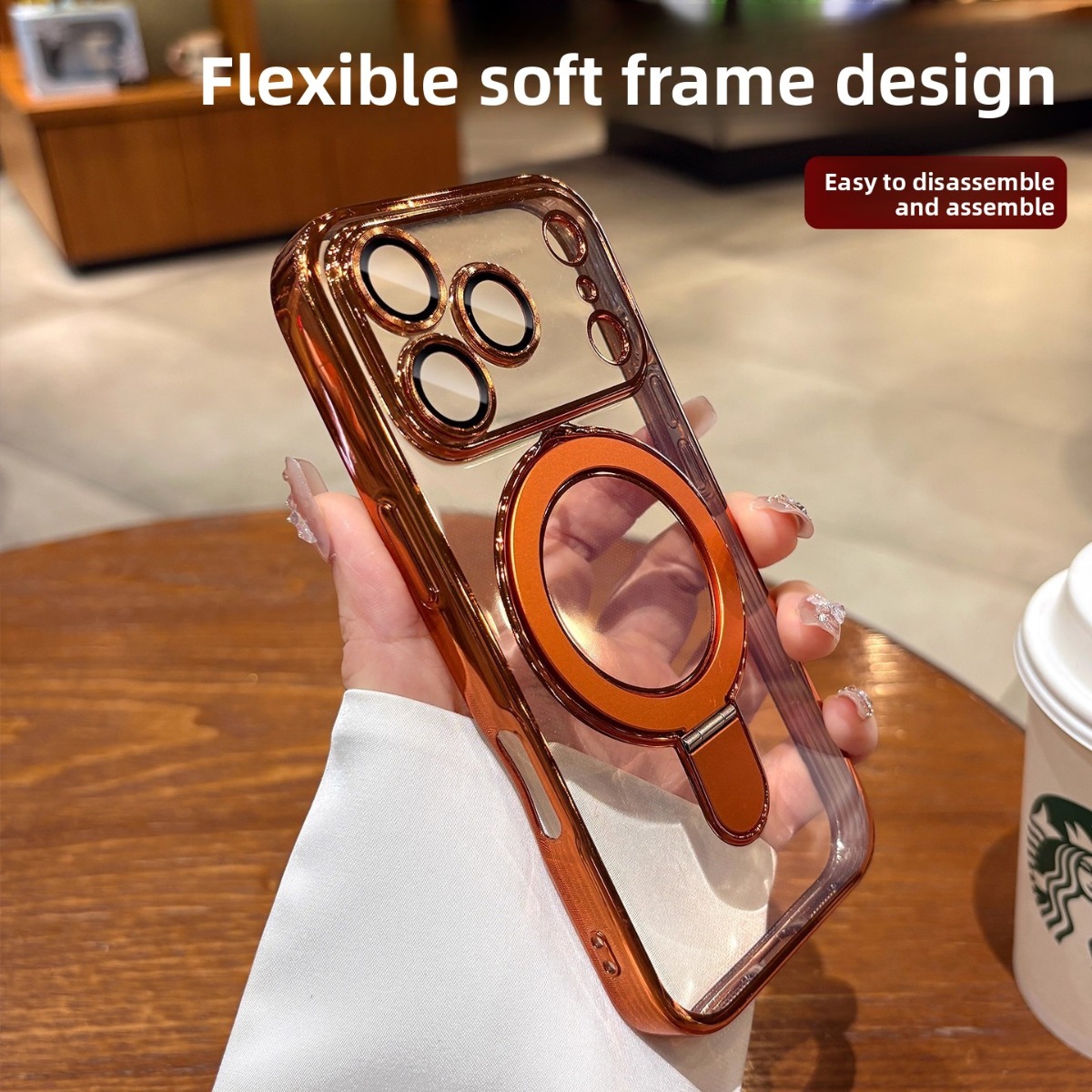 Para magsafe suporte magnético - Ring Stand Case avaliação e preço