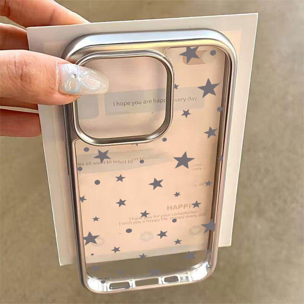 Capas Transparentes Y2K Stars  - Phone Cases Store avaliação e preço