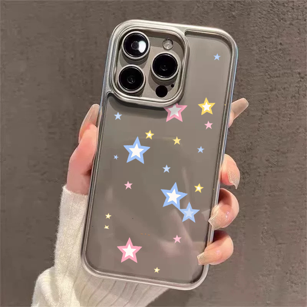 Capas Transparentes Y2K Stars  - Phone Cases Store avaliação e preço