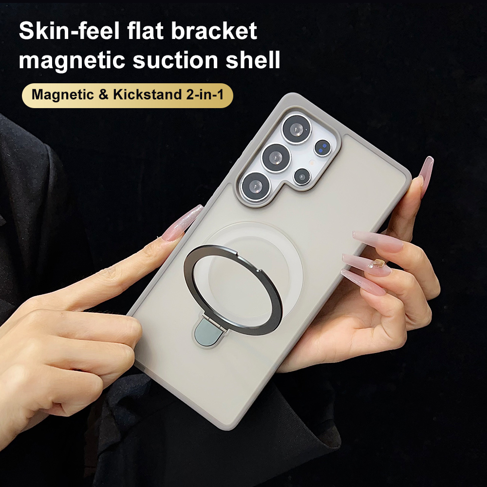 Capa de Telefone Magnética com - Ring Stand Case avaliação e preço
