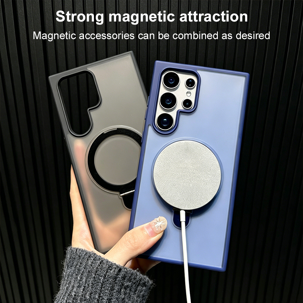 Capa de Telefone Magnética com - Ring Stand Case avaliação e preço