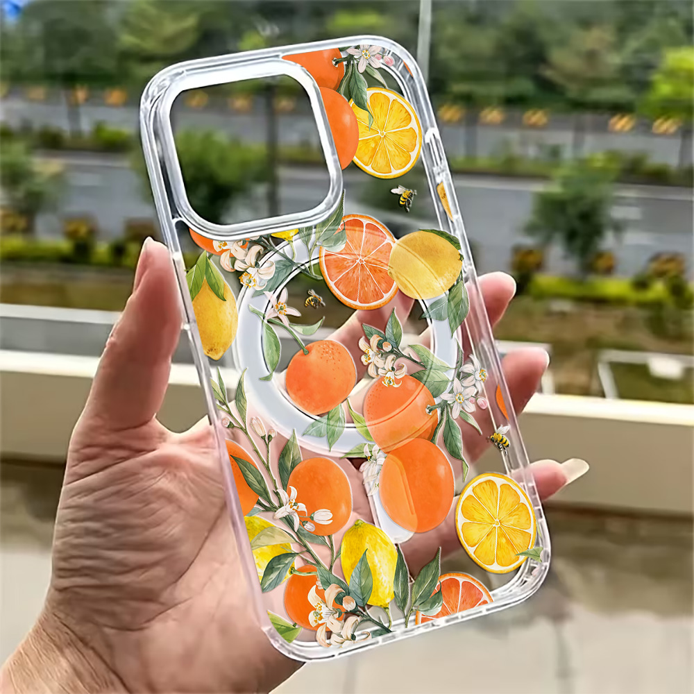 Capa Transparente de Limão de  - Phone Cases Magsafe avaliação e preço