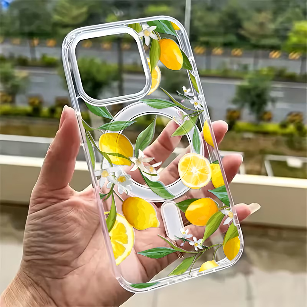 Capa Transparente de Limão de  - Phone Cases Magsafe avaliação e preço