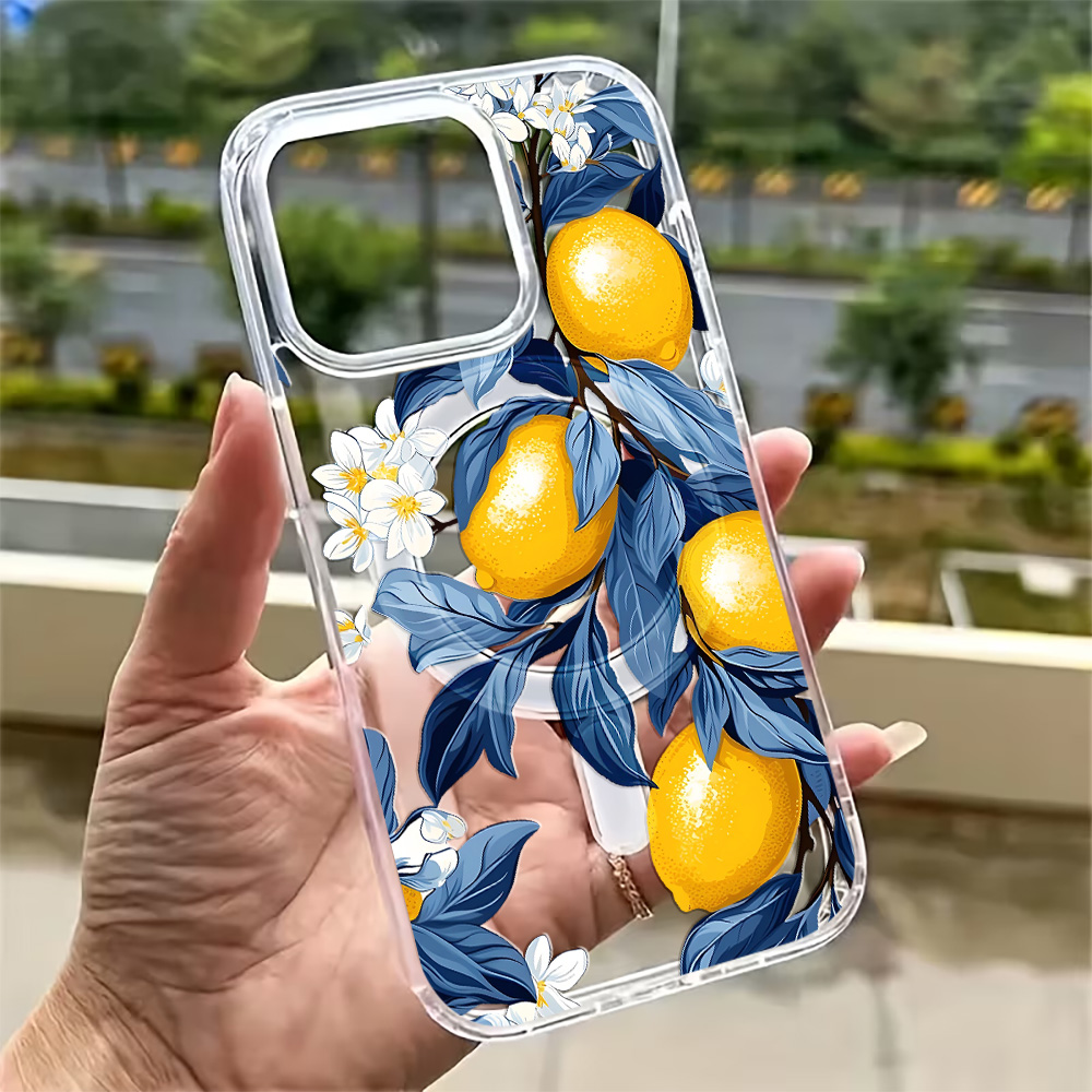 Capa Transparente de Limão de  - Phone Cases Magsafe avaliação e preço