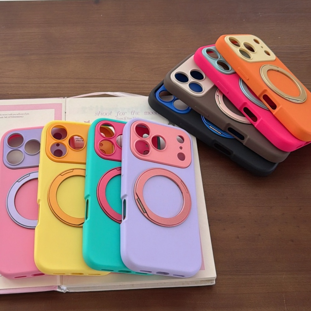 INS Magnético 360 °   Capa de  - Phone Cases Magsafe avaliação e preço